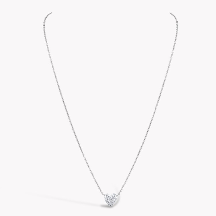 Heart Cut Diamond Pendant Heart Cut, Claw Set_2