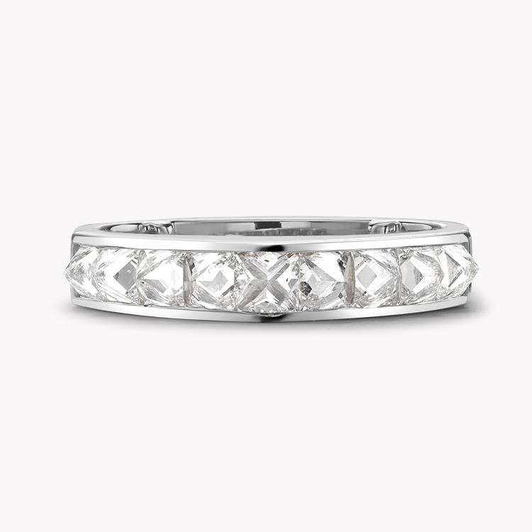 RockChic Peaked Diamond Ring 1.63CT in White Gold Princess Cut, Channel Set_2