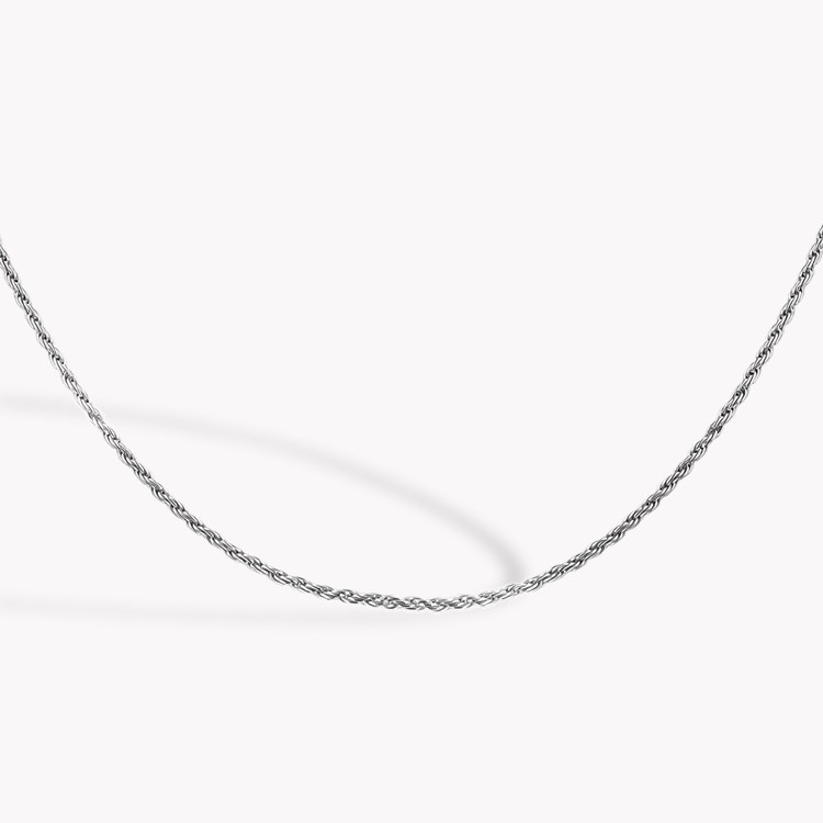 Medium Rope Style Chain (45cm) Brilliant Cut, Rubover Set_2