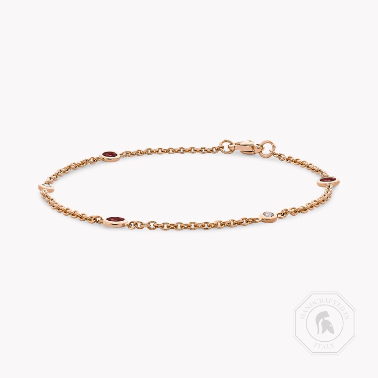 Sundance Ruby and Diamond Bracelet Brilliant Cut, Spectacle Set_1