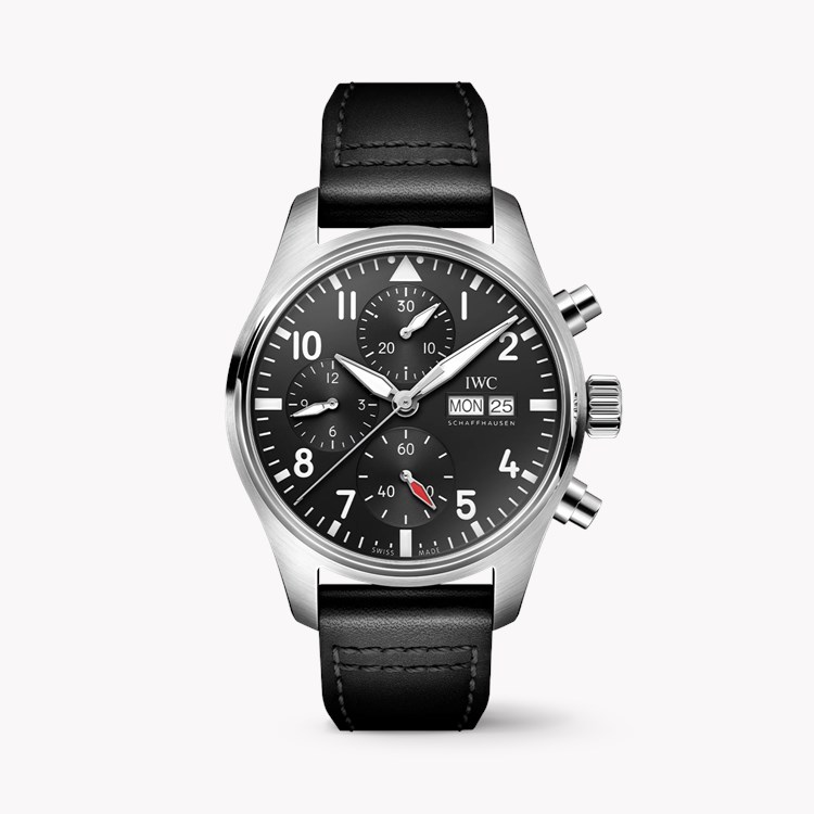 IWC Pilot's Chronograph 41 41mm, Black Dial, Arabic Numerals_1