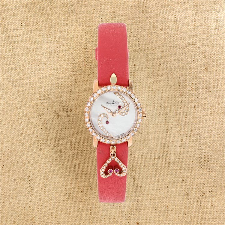 Blancpain Ladybird Ultraplate 21.5mm, Mother of Pearl Dial, Gem Set Numerals_1