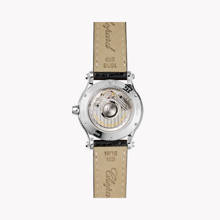 Chopard Happy Sport 36mm, Silver Dial, Roman Numerals_2