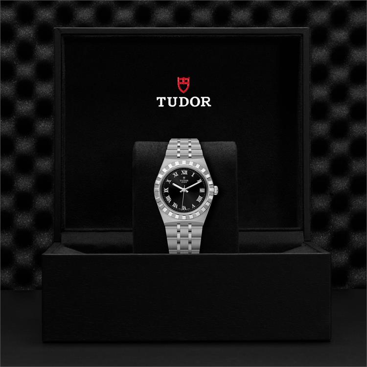 Tudor Royal 34mm. Black Dial. Roman Numerals_3