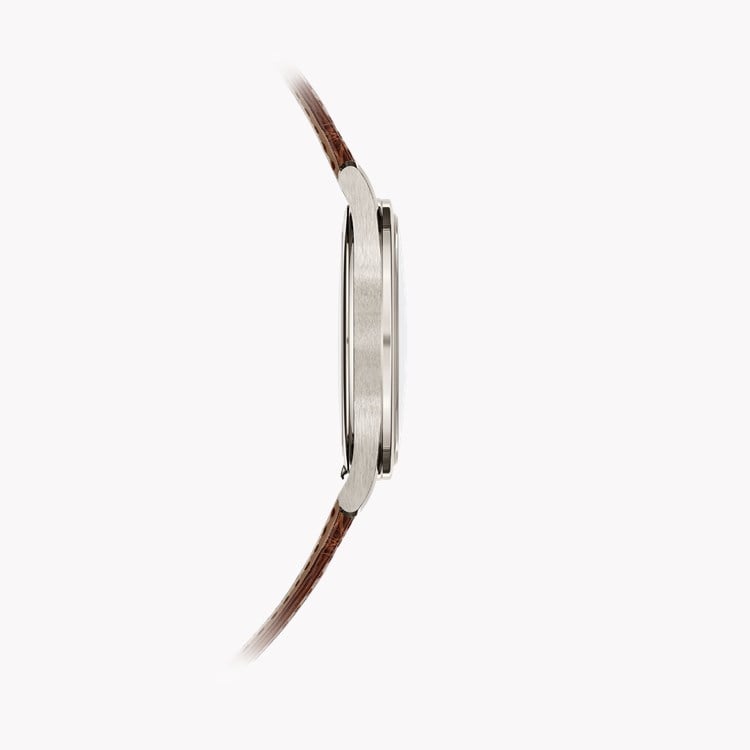 Patek Philippe Calatrava 38mm, Rose Dial, Baton Numerals_4