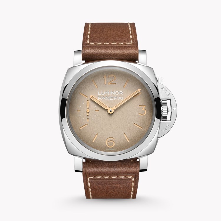 Panerai Luminor 47mm, Beige Dial, Arabic/Baton Numerals_1