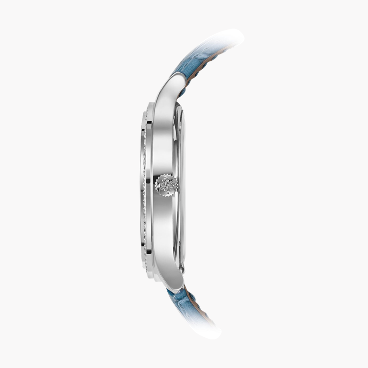 Patek Philippe Complications 36mm, Blue Dial, Baton Numerals_3