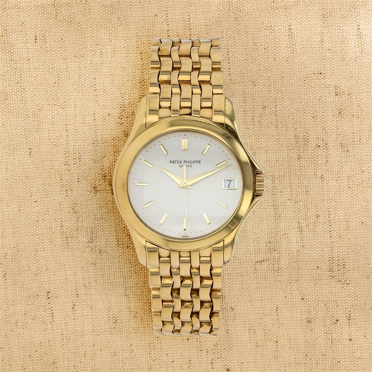 Patek Philippe Calatrava 37mm, Cream Dial, Baton Numeral_1