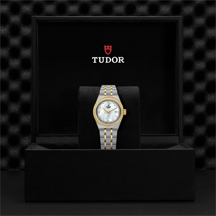 Tudor Royal M28323-0001 Watch - 28mm, Mother of Pearl dial 