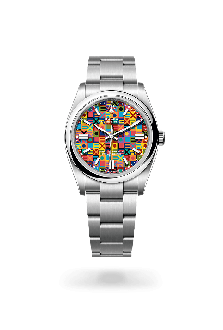 Oyster Perpetual 36, Oyster, 36 mm, Oystersteel