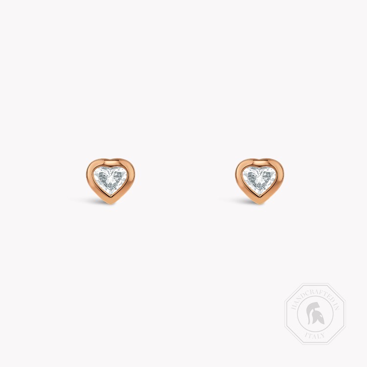 Sundance Diamond Earrings Heartshaped, Rubover Set_1