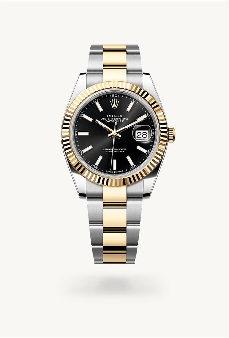 Datejust 41, Oyster, 41 mm, Oystersteel and yellow gold
