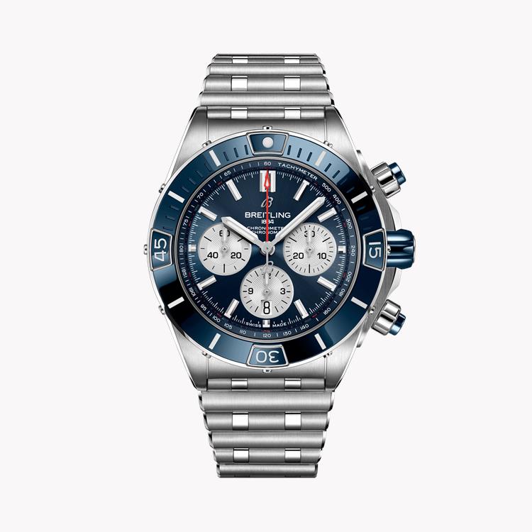 Breitling Super Chronomat B01 44 44mm, Blue Dial, Baton Numerals_1