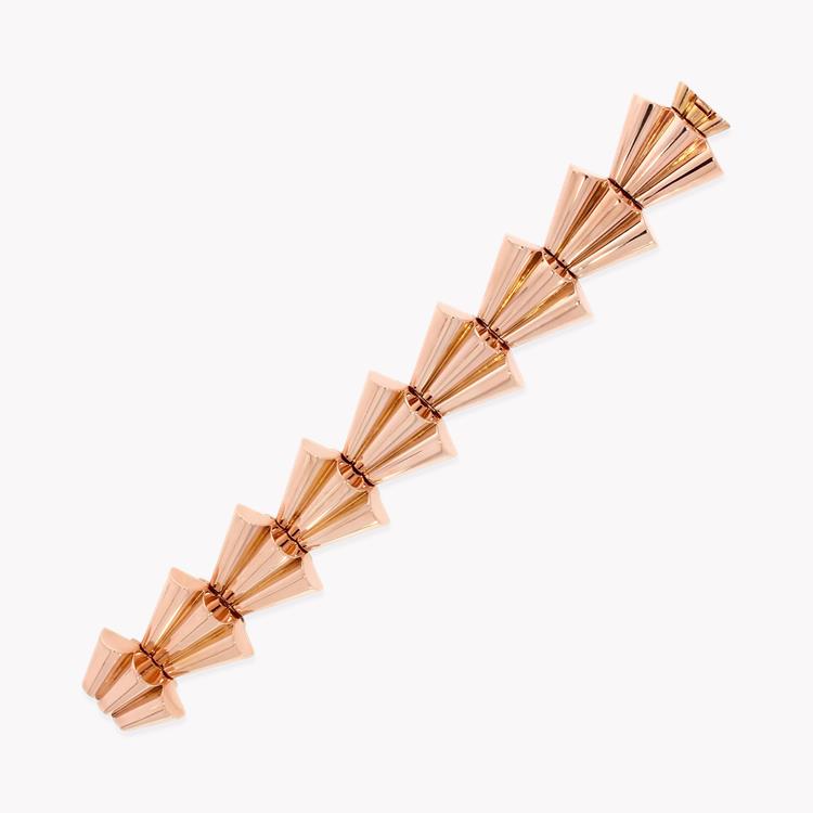 Retro French Bracelet Fan Motif Bracelet_1