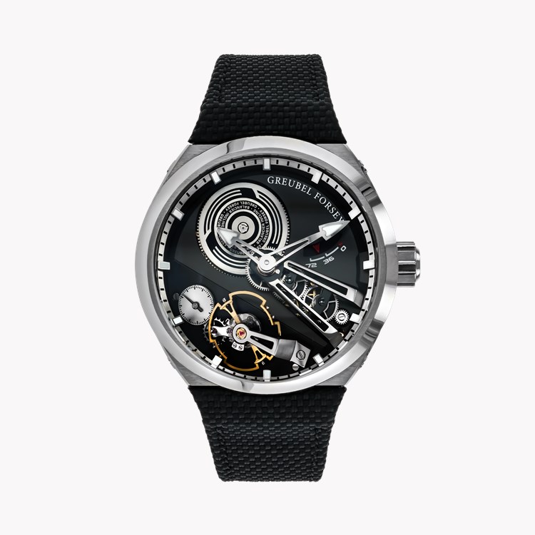 Greubel Forsey Balancier Convexe S2 41.5mm, Black Dial, Baton Numerals_1