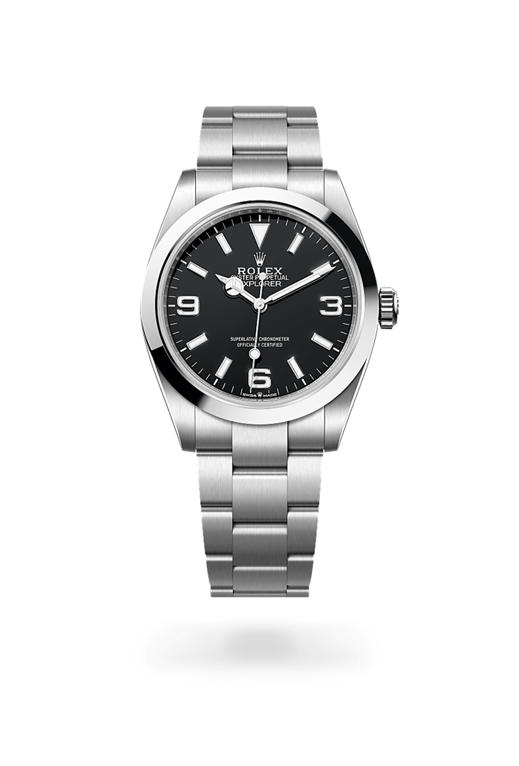 Explorer 40, Oyster, 40 mm, Oystersteel