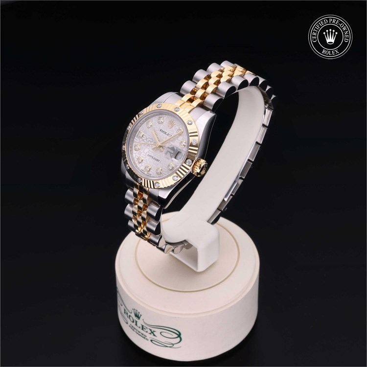 Lady-Datejust 26 2014, 26mm, Oystersteel & Yellow Gold