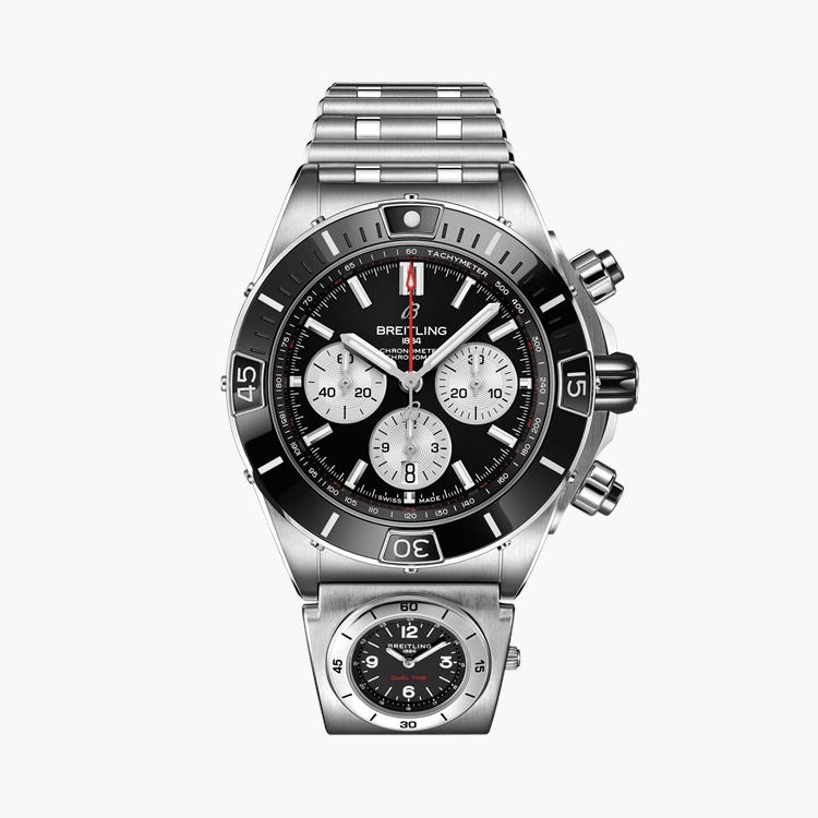 Breitling Super Chronomat B01 44 44mm, Black Dial, Baton Numerals_1