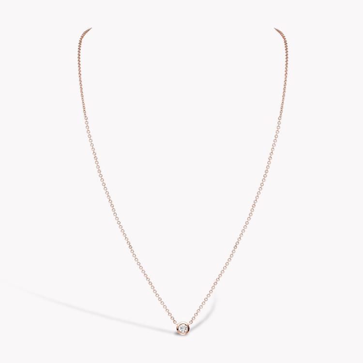 Sundance Diamond Pendant Brilliant Cut, Rubover Set_2