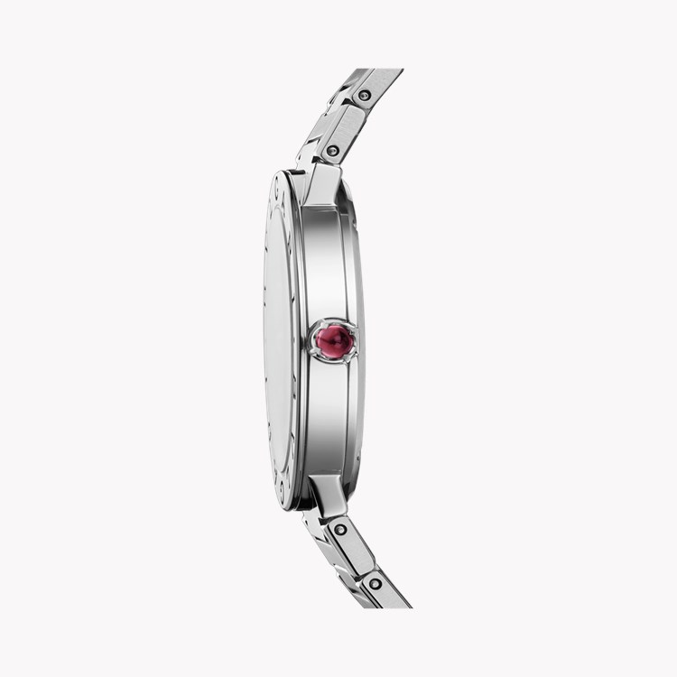 Bvlgari Bvlgari 33mm, Silver Dial, Diamond Numeral_3