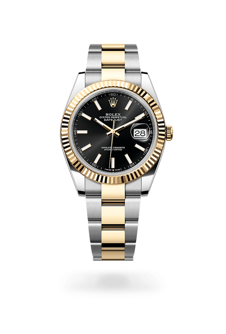 Datejust 41, Oyster, 41 mm, Oystersteel and yellow gold