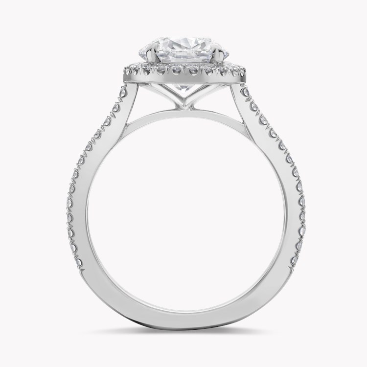 Celestial Brilliant Cut 2.08ct Type IIA Diamond Cluster Ring Brilliant cut, Claw set_3
