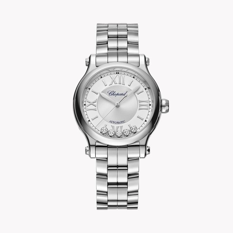 Chopard Happy Sport 33 33mm, Silver Dial, Baton/Roman Numerals_1