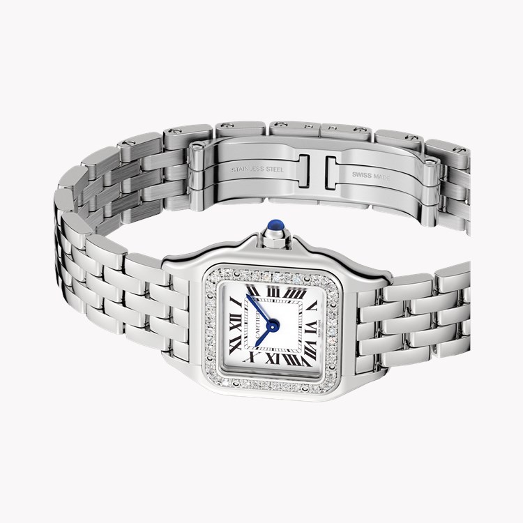 Cartier Panthère de Cartier Small, Silver Dial, Roman Numerals_4