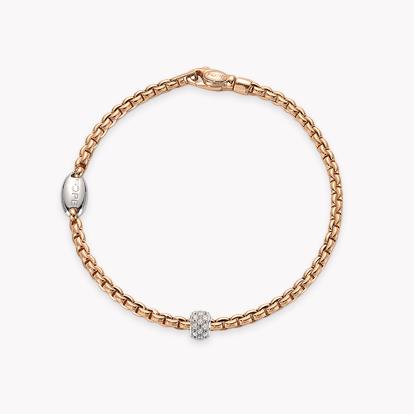 Fope Eka Tiny Diamond Bracelet Brilliant Cut, Grain Set_1
