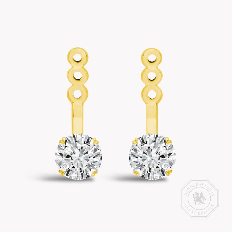Windsor 1.00ct Diamond Stud Earrings Brilliant cut, Claw set_1
