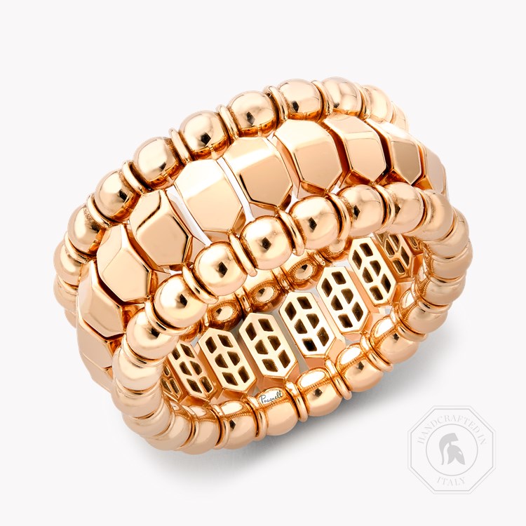 Bohemia Peaked Expandable Three Row Ring _1