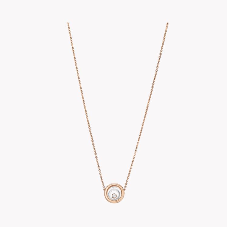 Chopard Happy Spirit White and Diamond Pendant Brilliant Cut, Rub Over Set_1