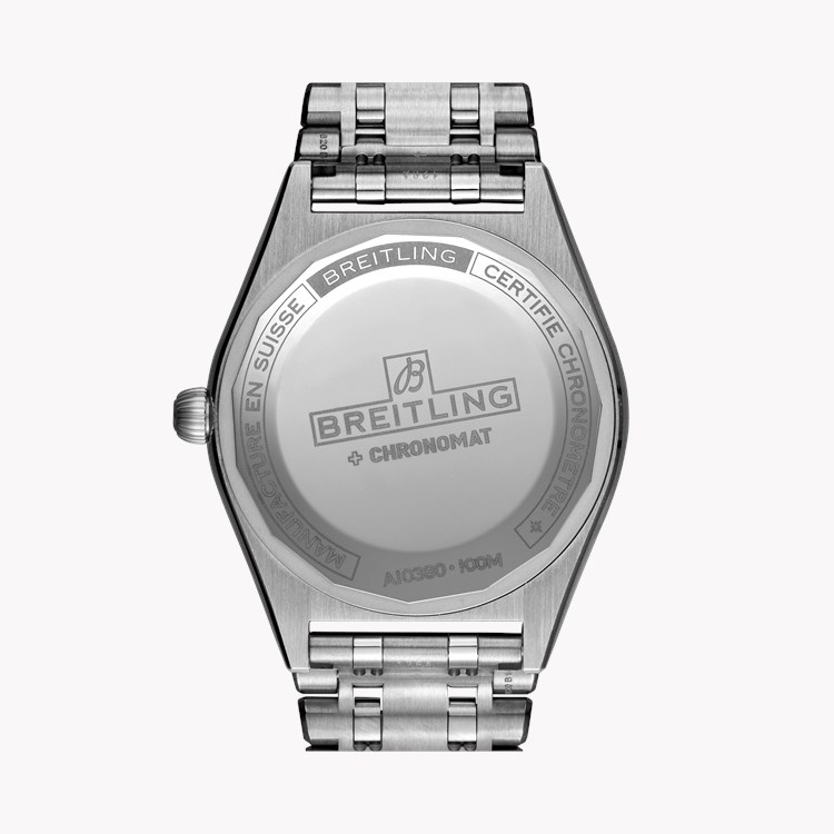 Breitling Chronomat Automatic 36 36mm, White Dial, Diamond Baton Numerals_2