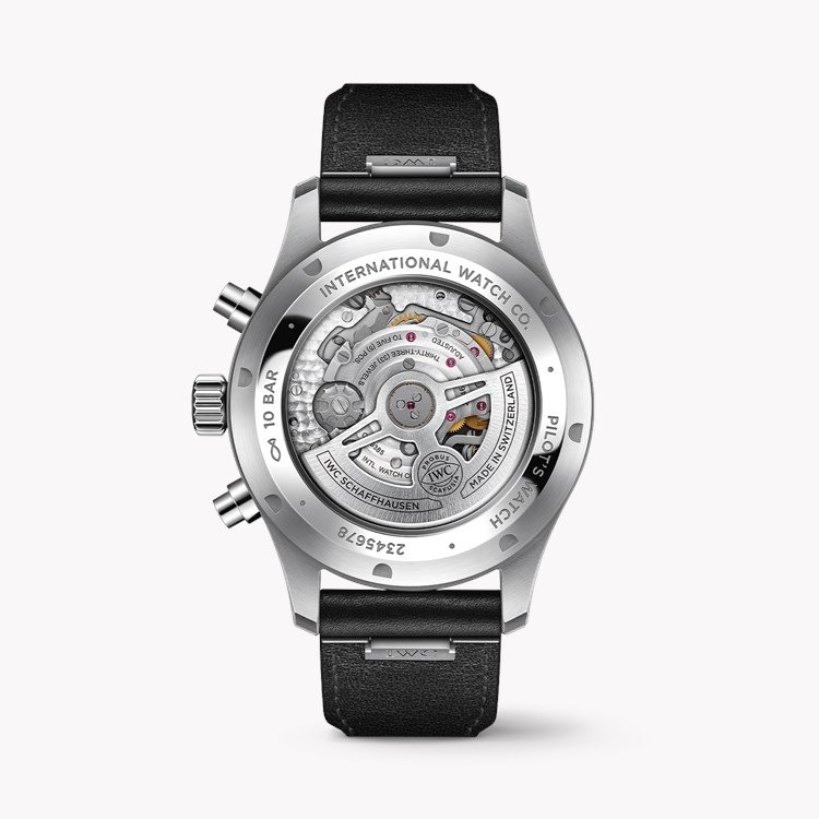IWC Pilot's Chronograph 43mm, Black Dial, Arabic Numerals_2