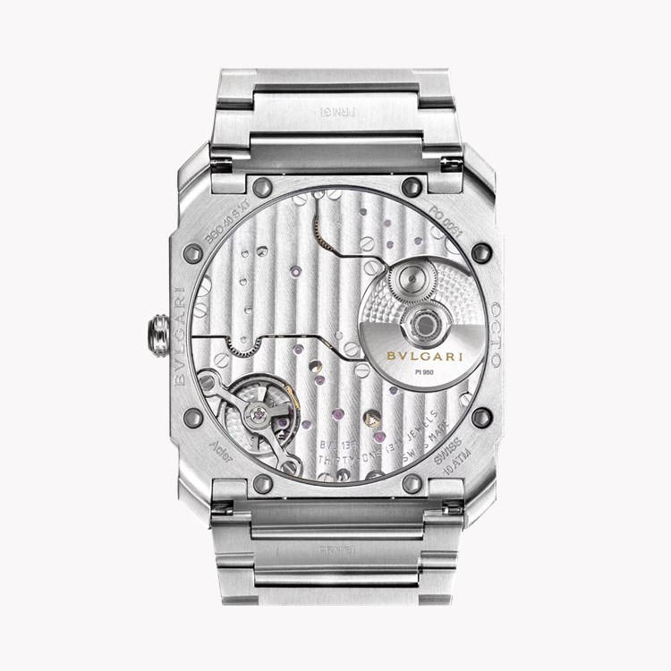 Bvlgari Octo Finissimo 40mm, Salmon Dial, Arabic/Baton Numerals_4