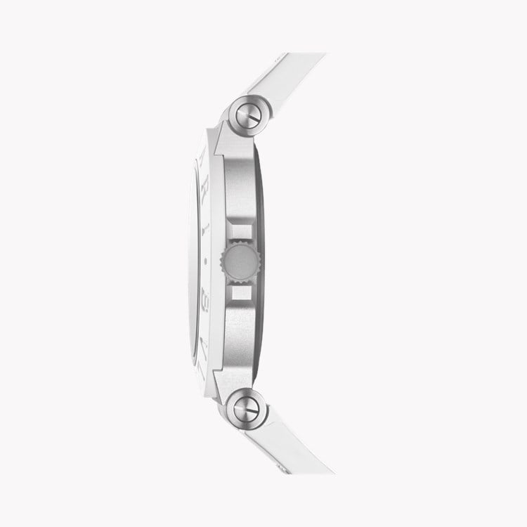 Bvlgari Aluminum 40mm, White Dial, Arabic & Baton Numerals_3