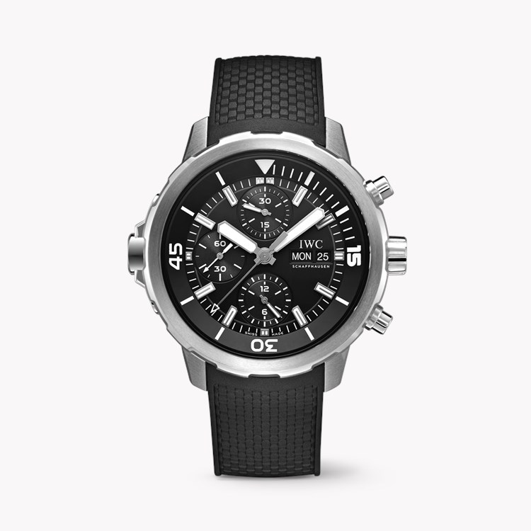 IWC Aquatimer 44mm, Black Dial, Baton Numerals_1