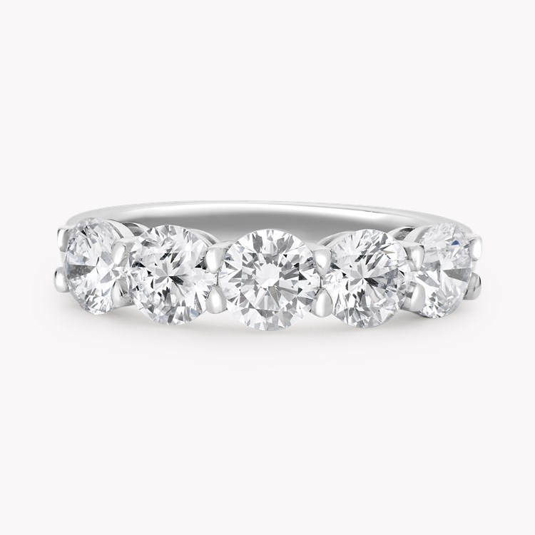 Five Stone Diamond Ring Brilliant cut, Claw set_2