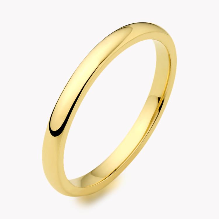 2mm Pragnell Court Wedding Ring in 18CT Yellow Gold _1