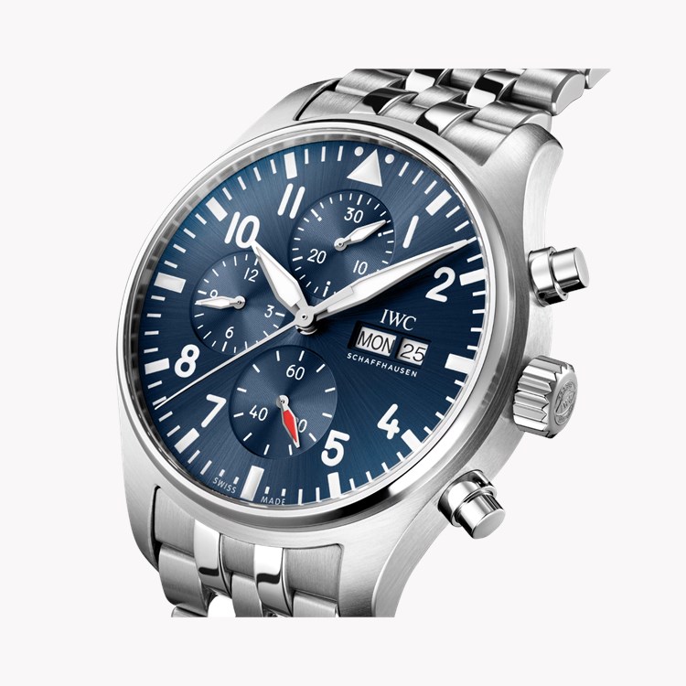 IWC Pilot's Chronograph 43mm, Blue Dial, Arabic Numerals_5