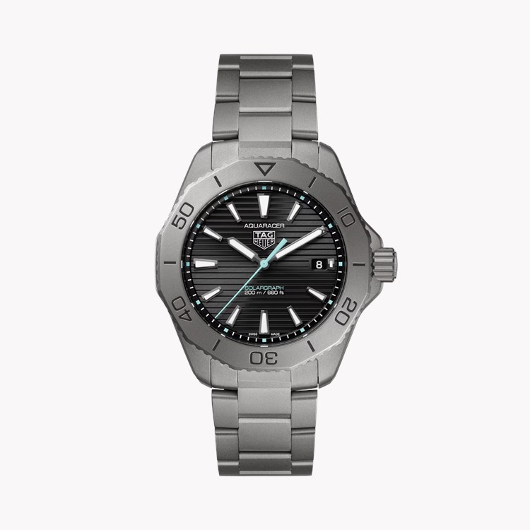 Tag Heuer Aquaracer Professional 200 Solargraph 40mm, Black Dial, Baton Numerals_1
