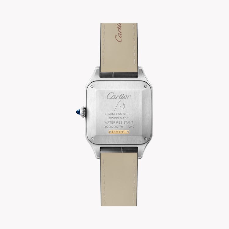 Cartier Santos-Dumont Large, Grey Dial, Roman Numerals_2