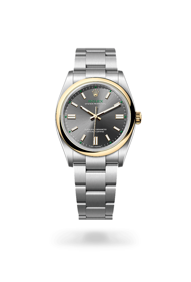 Oyster Perpetual 36, Oyster, 36 mm, Oystersteel and yellow gold
