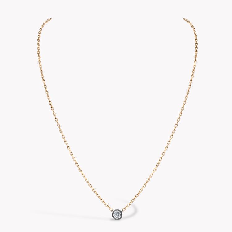 Legacy Old Cut Diamond Pendant Old & Brilliant Cut. Rubover Set_2