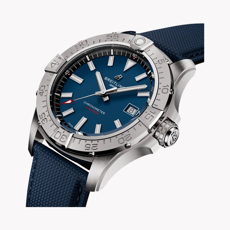 Breitling Avenger 42mm, Blue Dial, Baton Numerals_2