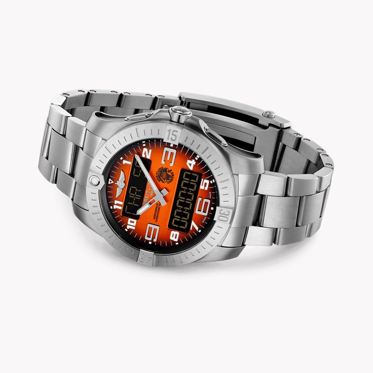 Breitling Aerospace B70 Orbiter 43mm, Orange Dial, Arabic Numerals_3