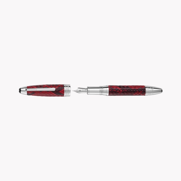 Montblanc Meisterstück Great Masters Exotic Python Leather Fountain Pen Size M_2