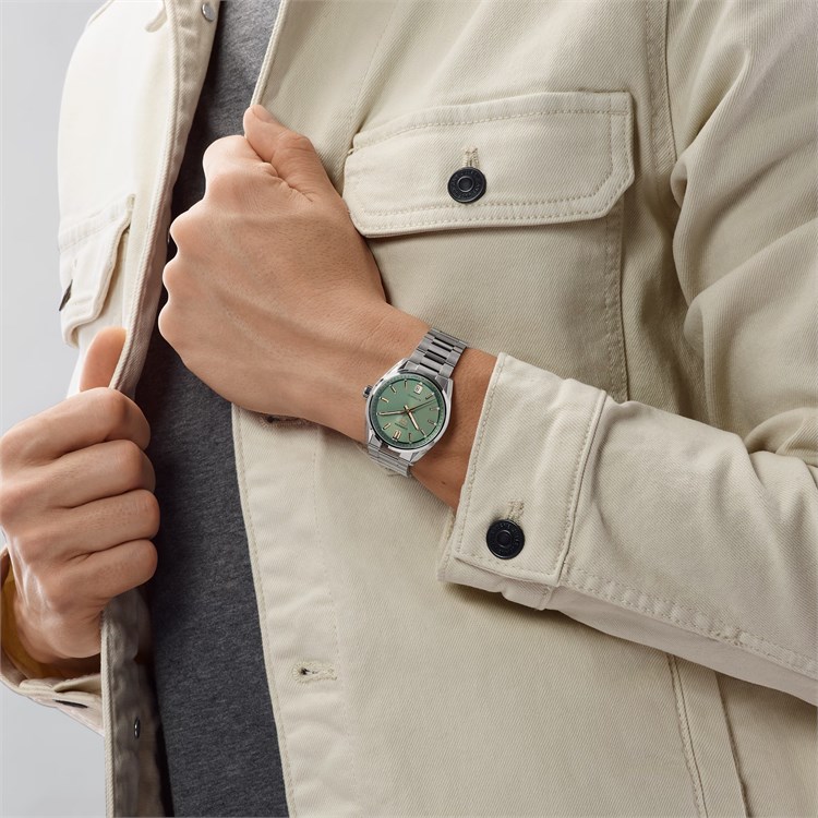 Tag Heuer Carrera Date 36mm, Green Dial, Baton Numerals_4