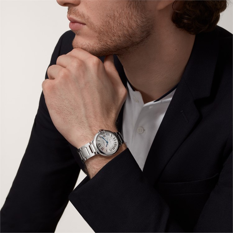 Cartier Ballon Bleu de Cartier 36mm, Silver Dial, Roman Numerals_10