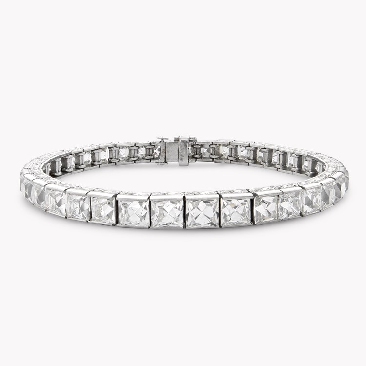 Belle Epoque Diamond Line Bracelet French Cut, Channel Set_1